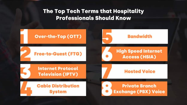 The Top Tech Terms that Hospitality Professionals Should Know